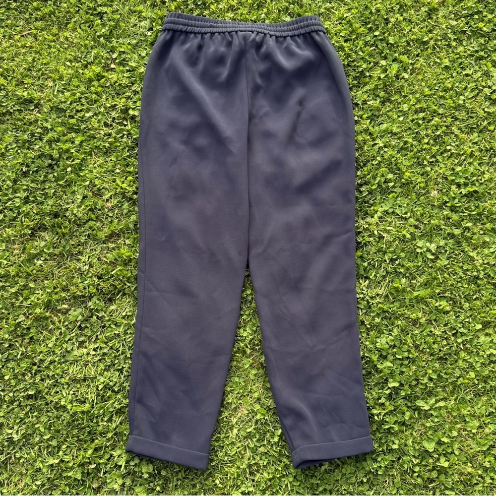J. Crew drawstring cuffed ankle pants - size 0 - Picture 3 of 5